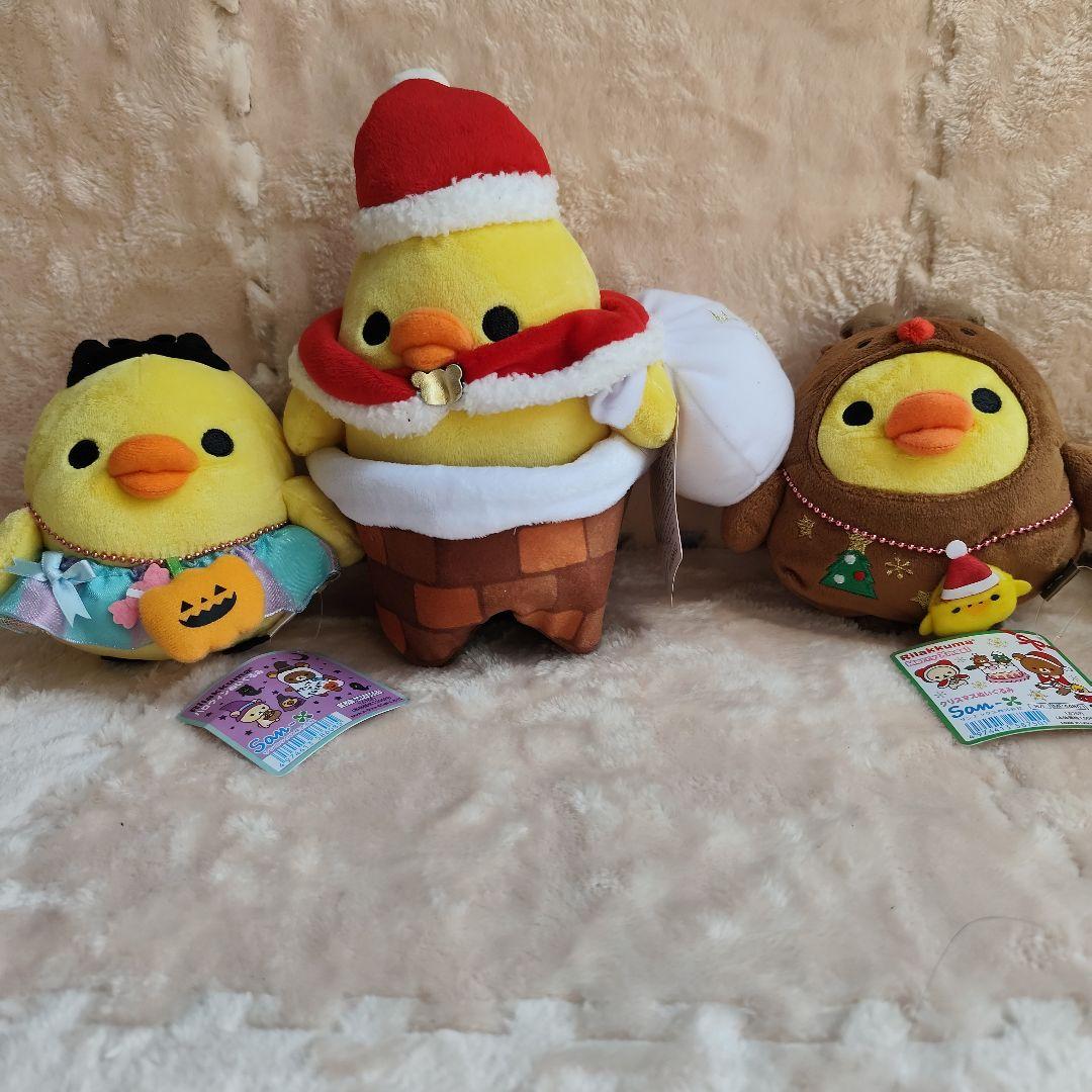 キイロイトリがお好きな方♪ 新品、タグ付 ハロウィン クリスマス あつめて 等