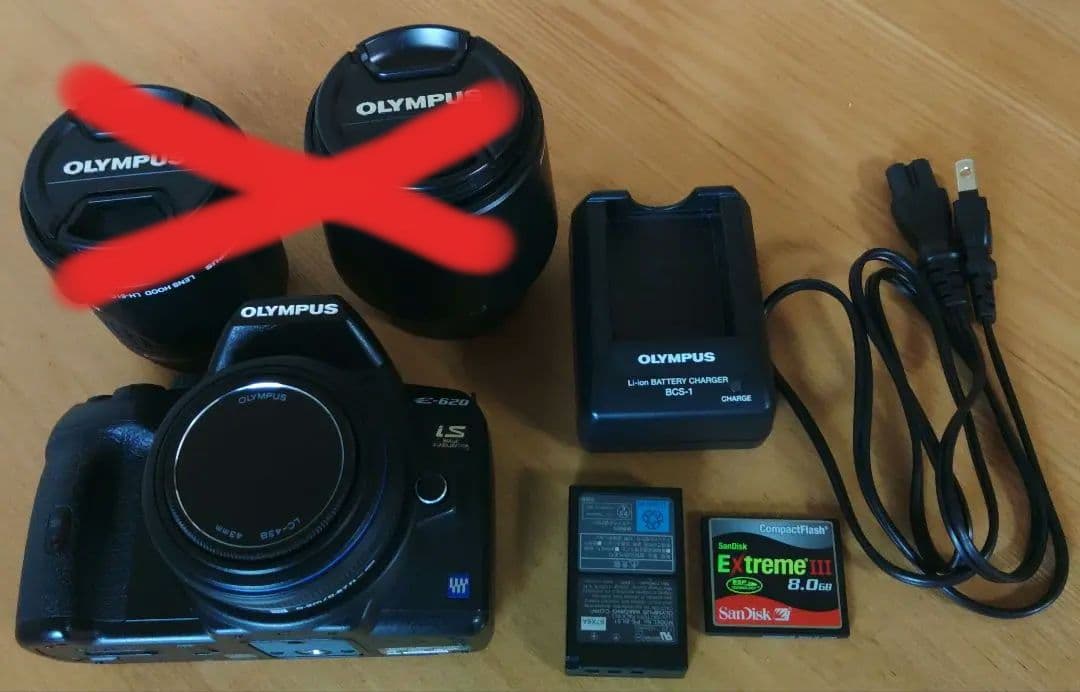 E620, レンズ3本セット