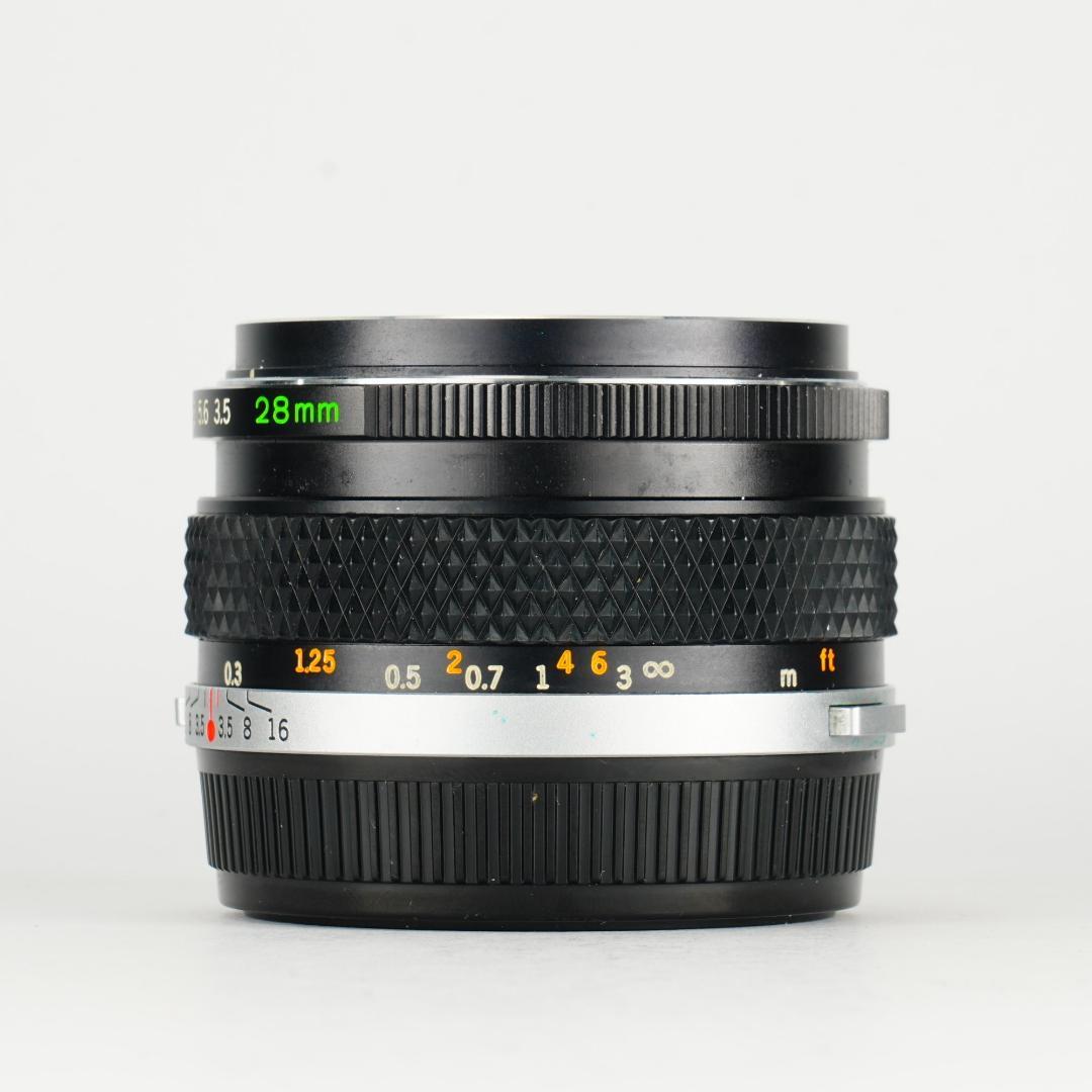 【整備＆テスト済】オリンパス Zuiko auto 28mm F3.5 812