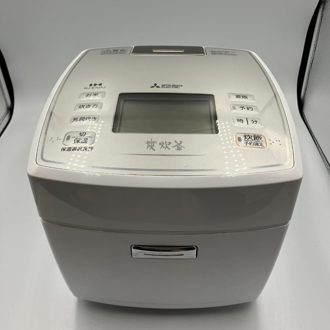 0306-07三菱 炊飯器 NJ-E10AJ-W 2019年製　5.5合