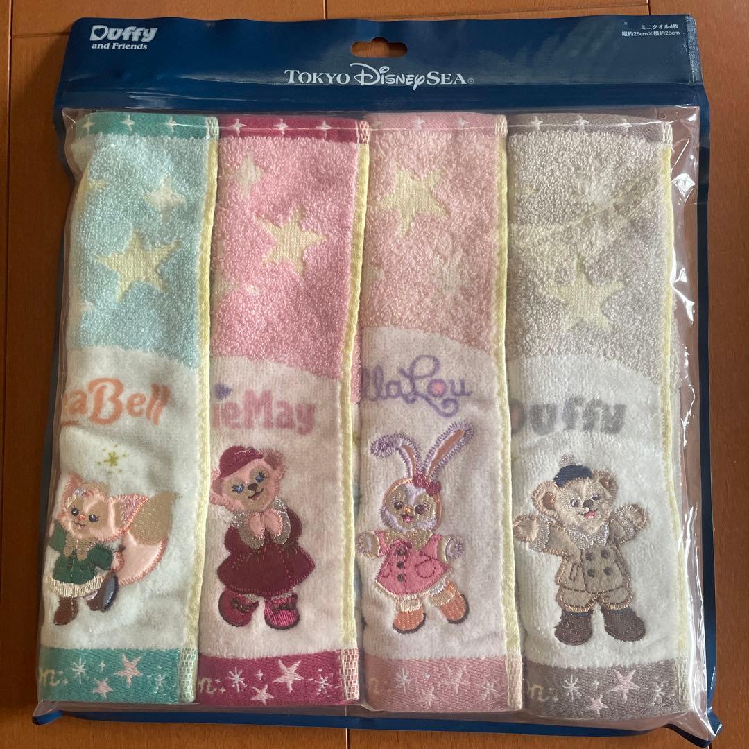 ダッフィ　ミニタオル