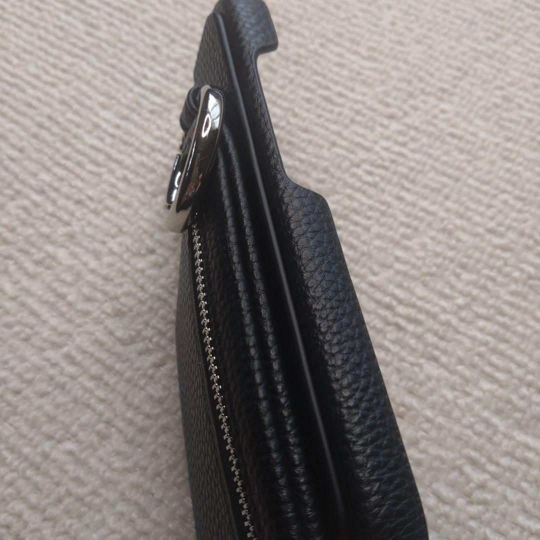 ajew iPhone 15 Pro ケース ブラック~ストラップ付き