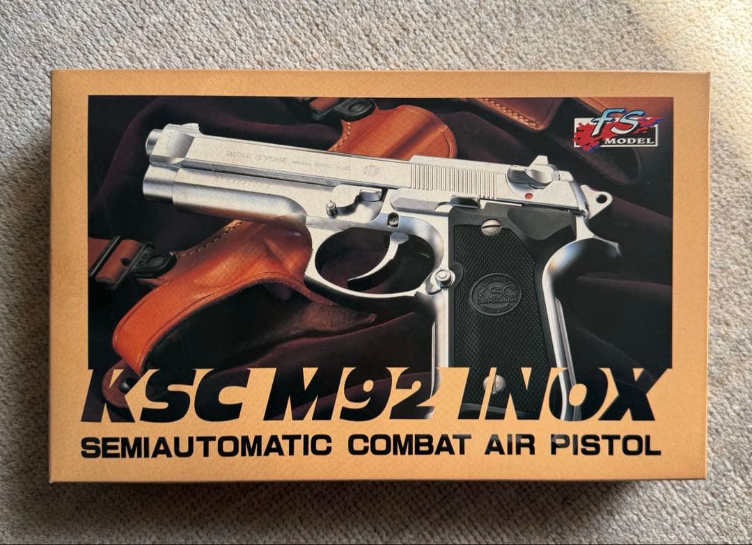 ガス銃　KSC M92 INOX ステンレス