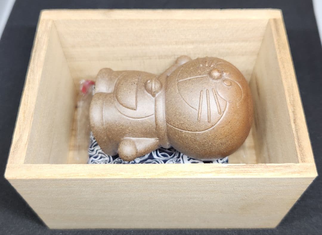 かお  僕 備前焼 ドラえもん 備前焼フィギュア ドラちゃん レア 限定品