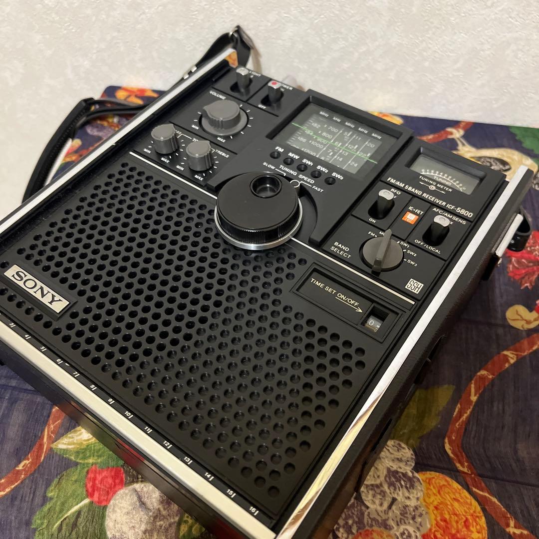 動作美品！●スカイセンサ－　5800 ●昭和のBCL傑作機！