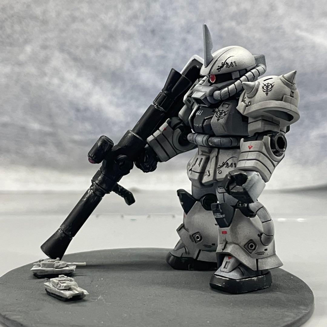 モビルスーツアンサンブル　塗装品　白鬼　ホワイトオーガー　フィギュア　ガンダム