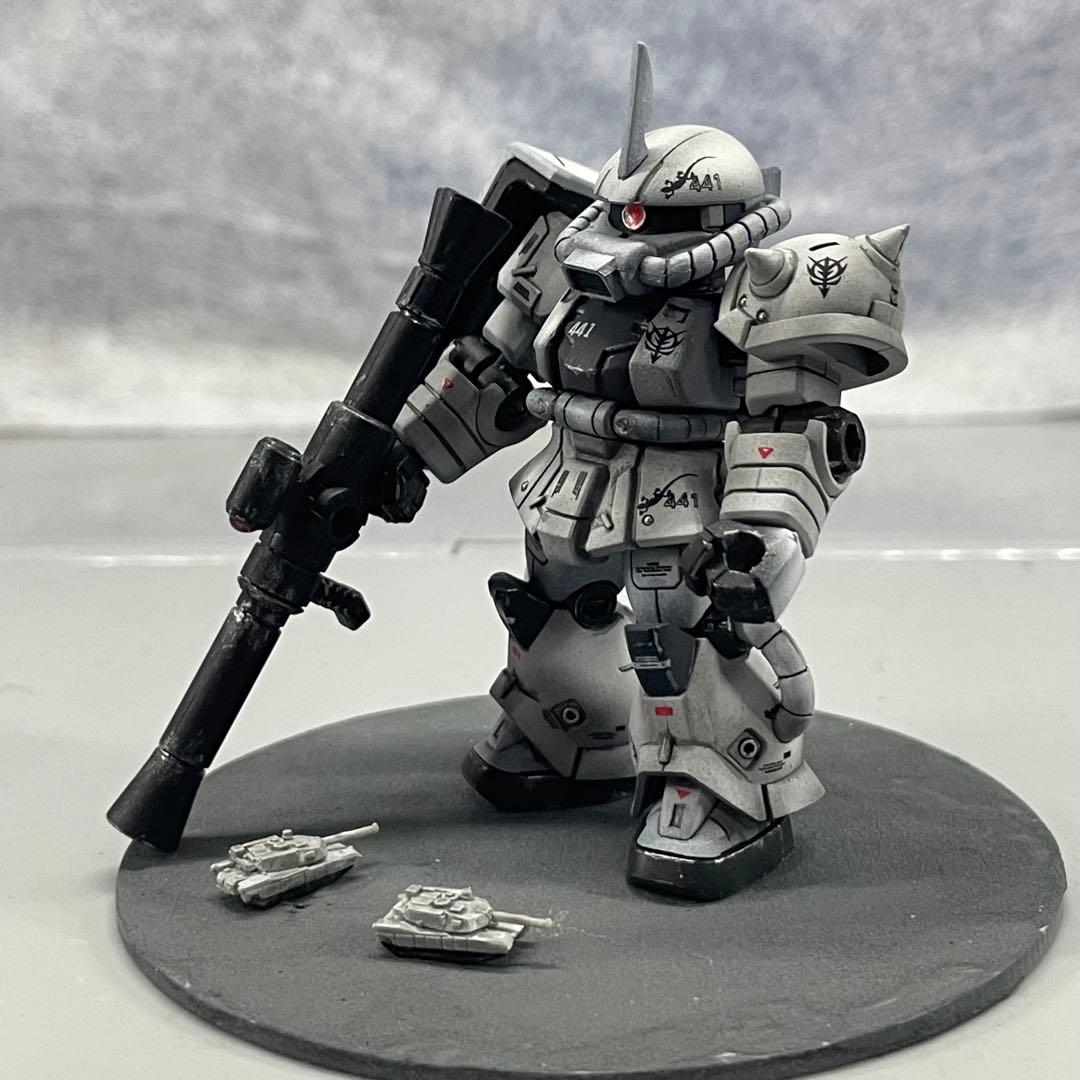 モビルスーツアンサンブル　塗装品　白鬼　ホワイトオーガー　フィギュア　ガンダム