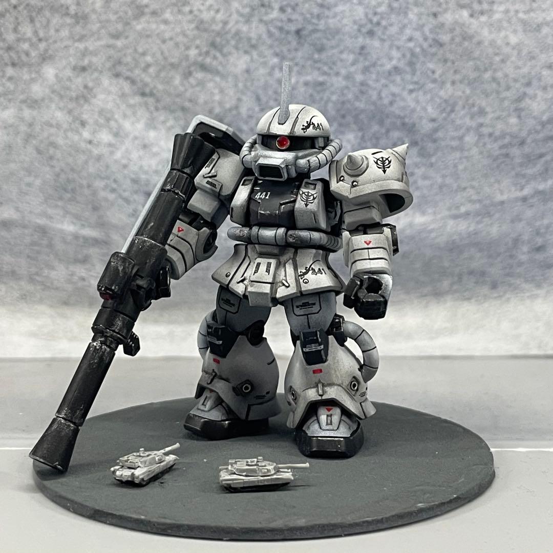 モビルスーツアンサンブル　塗装品　白鬼　ホワイトオーガー　フィギュア　ガンダム