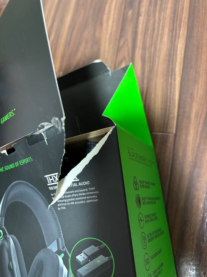 razer black shark v2 ＋ USB sound card