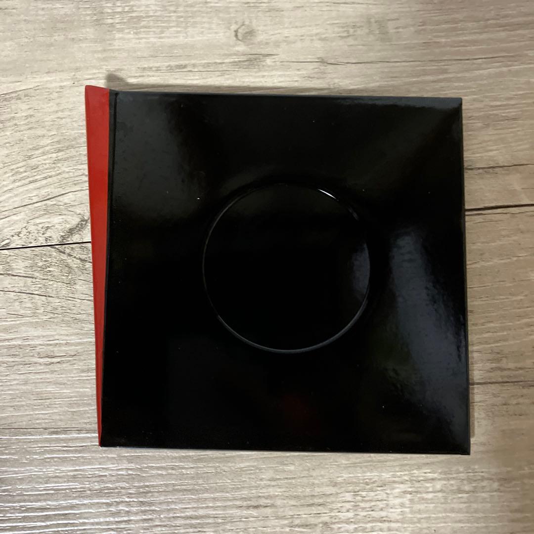 E-1 【pierre cardin】ピエール・カルダン 漆器調 菓子器＆茶托