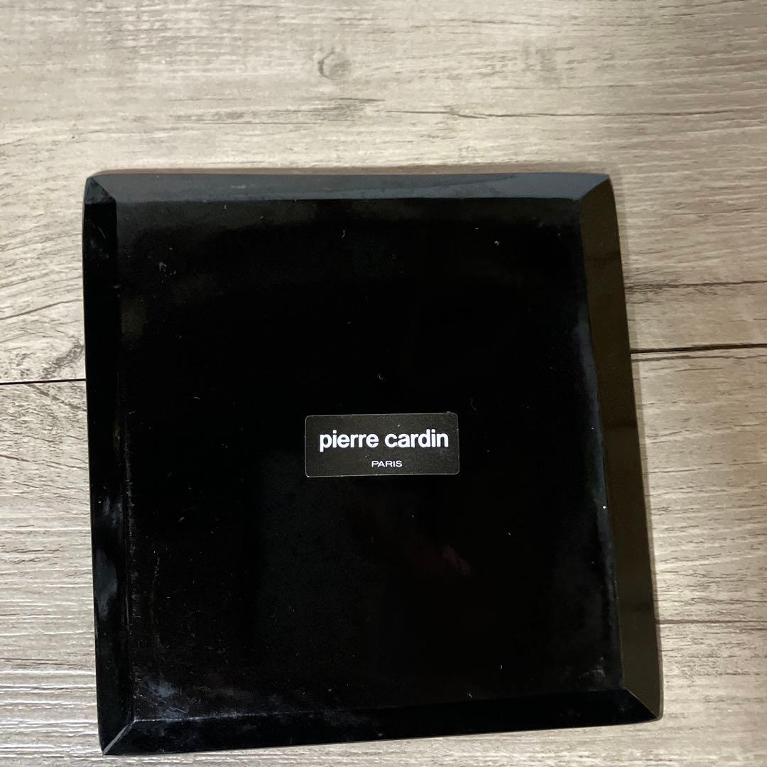 E-1 【pierre cardin】ピエール・カルダン 漆器調 菓子器＆茶托