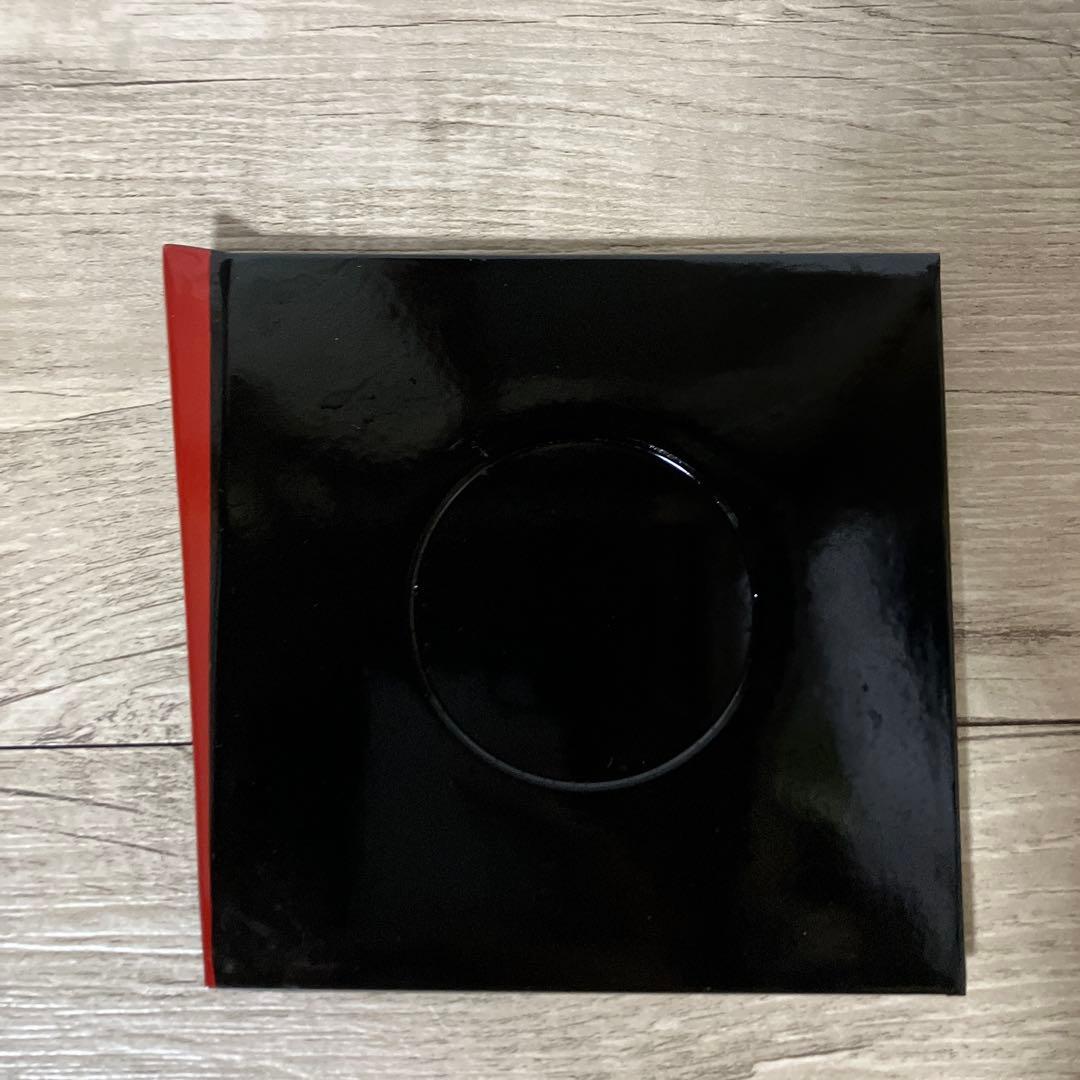 E-1 【pierre cardin】ピエール・カルダン 漆器調 菓子器＆茶托