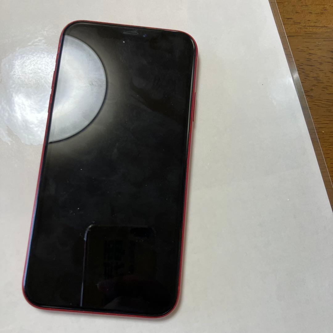 I PHONE XR RED 中古 本体のみ