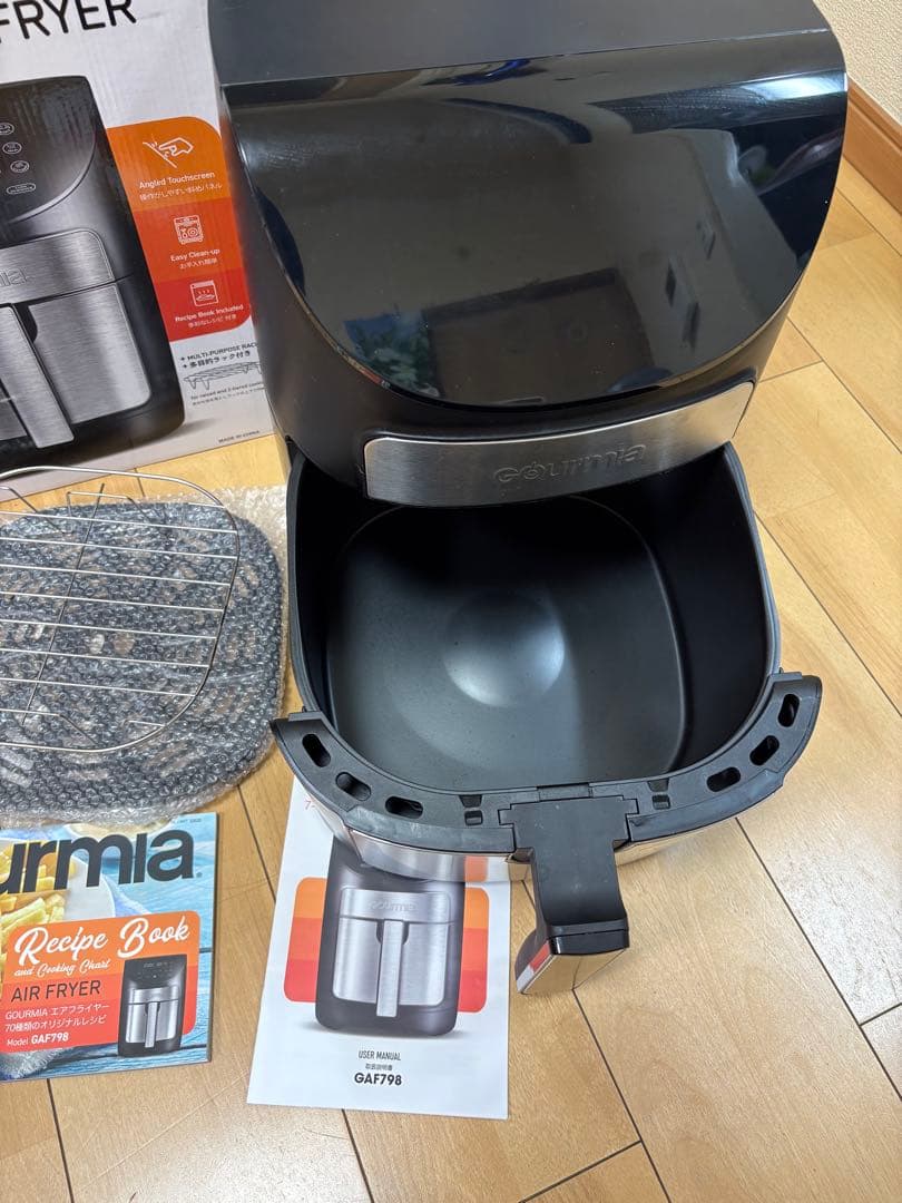 Gourmia 7-QT DIGITAL エアフライヤー 6.6L