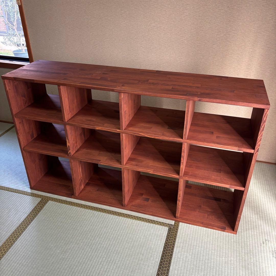 ハンドメイド　脚付きオープンシェルフ　オーダー受け付けます