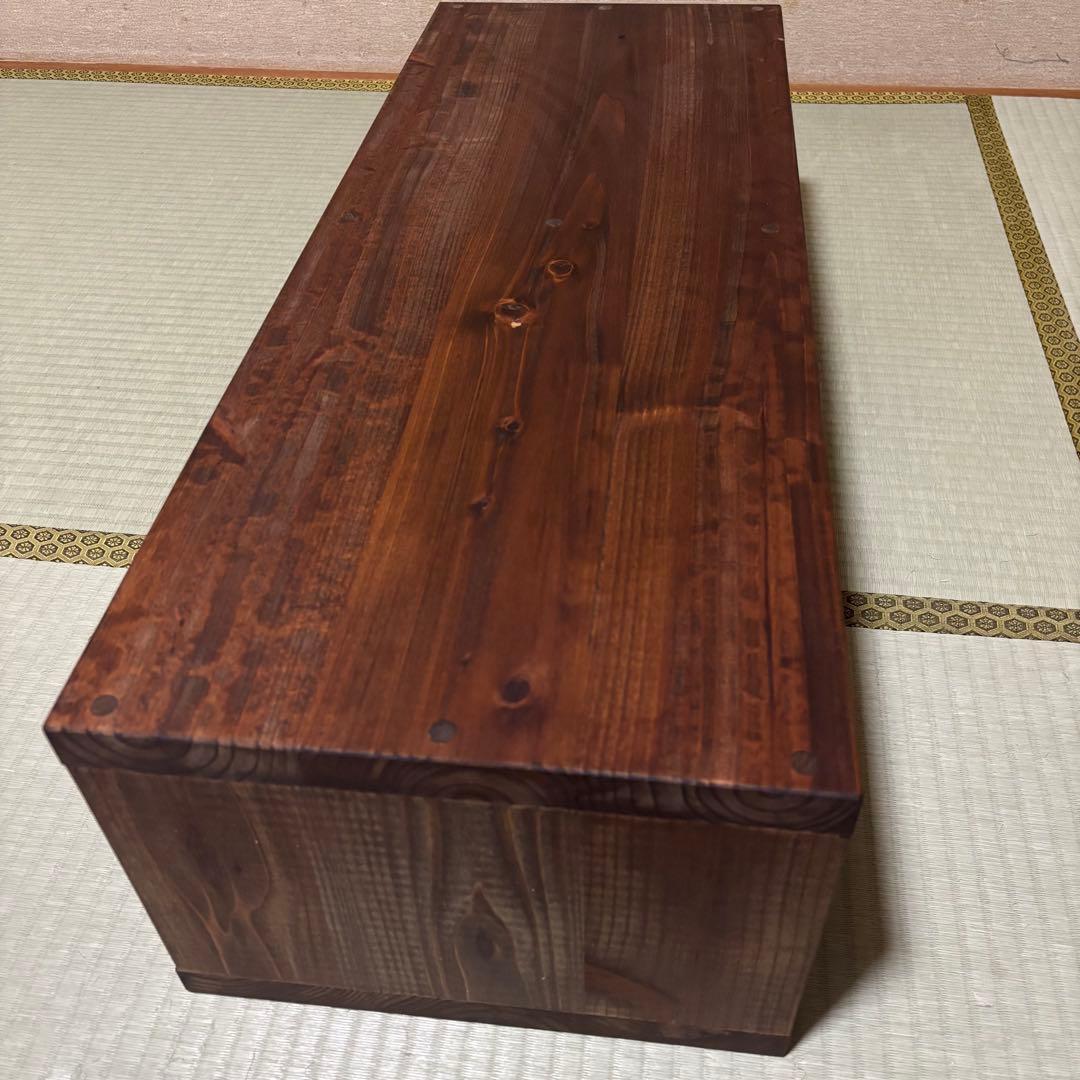 ハンドメイド　脚付きオープンシェルフ　オーダー受け付けます