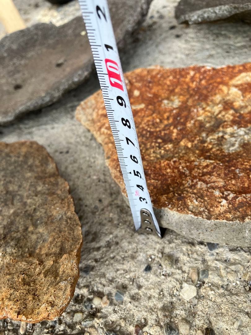 ◉石盆栽鉢　鞍馬石その他5個 松柏類、雑木類、長寿梅、山野草等の石付き盆栽に