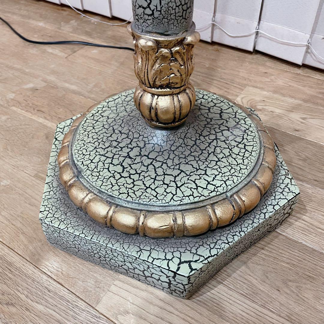 アンティーク　フロアスタンドランプ　LED球可　おしゃれ　フロアランプ　照明