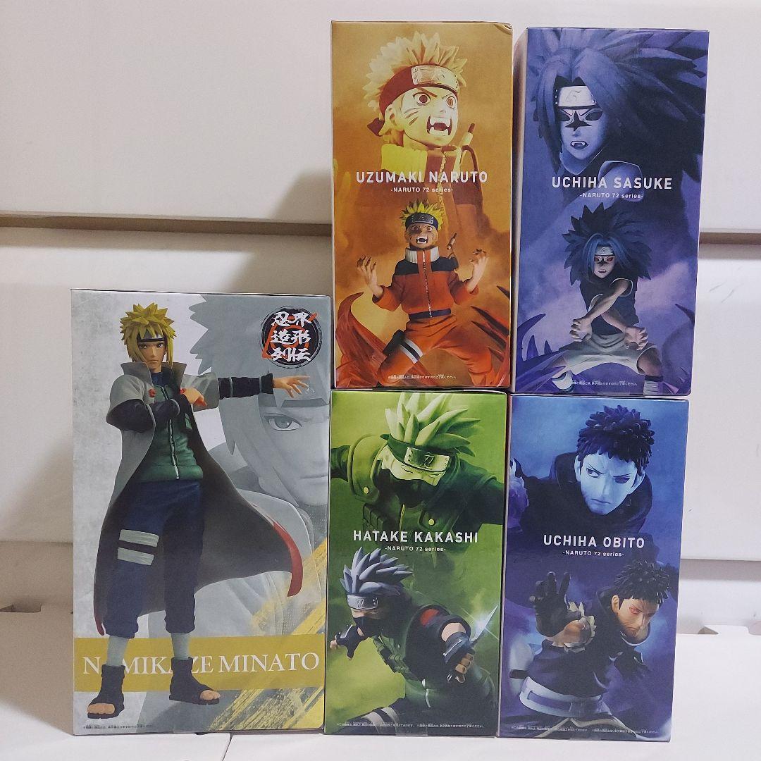 NARUTO　フィギュアまとめ売り　ナルト　サスケ　ミナト　オビト　カカシ
