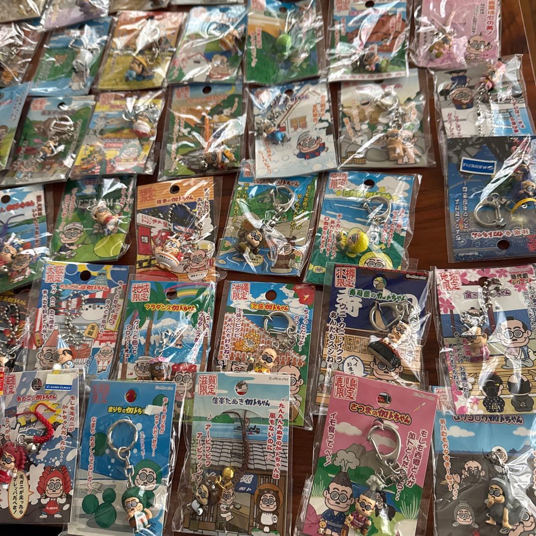 激レア　ご当地加トちゃんキーホルダー150個＋146個