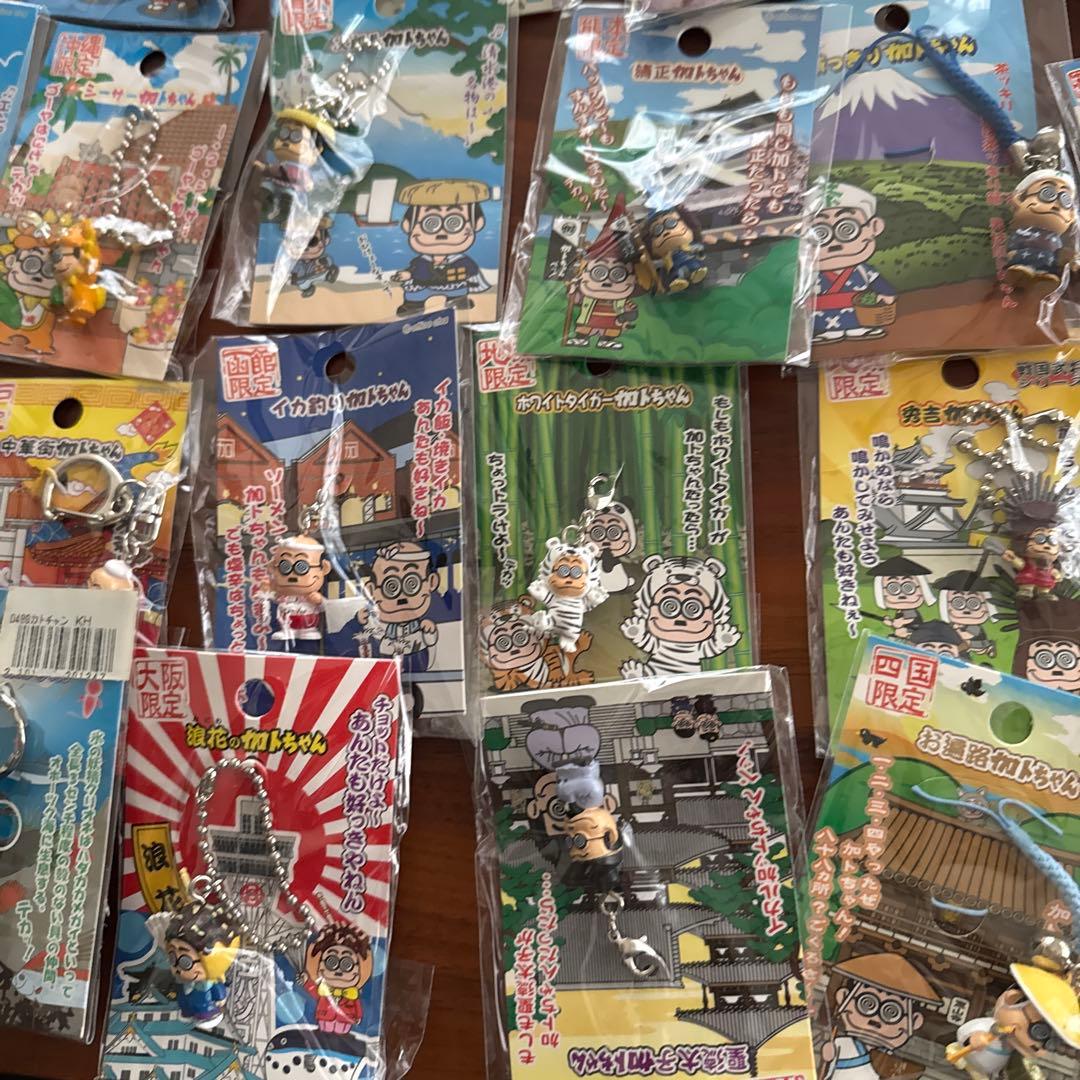 激レア　ご当地加トちゃんキーホルダー150個＋146個