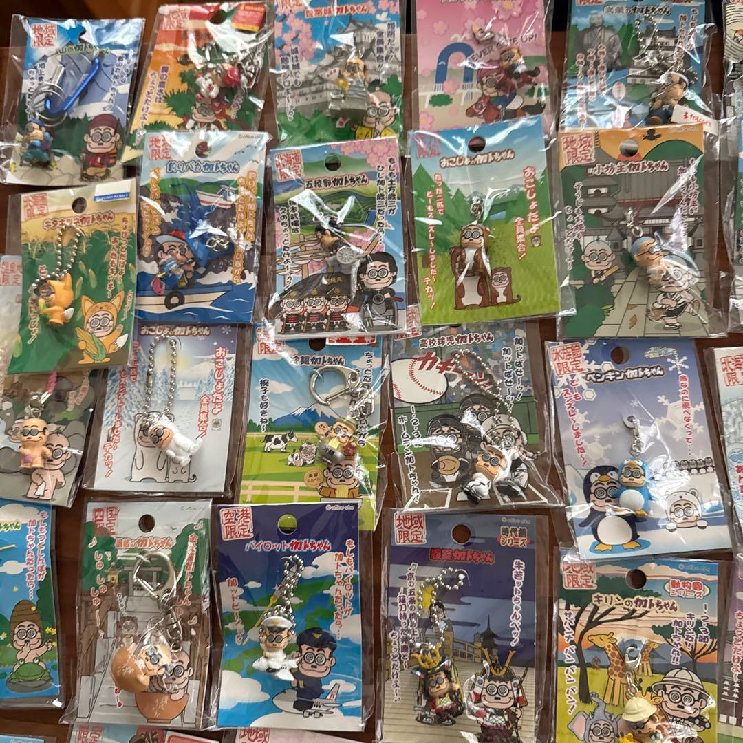 激レア　ご当地加トちゃんキーホルダー150個＋146個