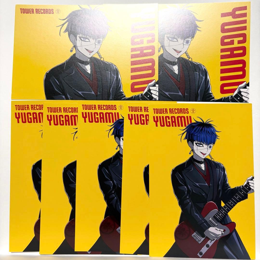 HUNDRED LINE タワレコ ノベルティ ポストカード 面影歪　７枚セット