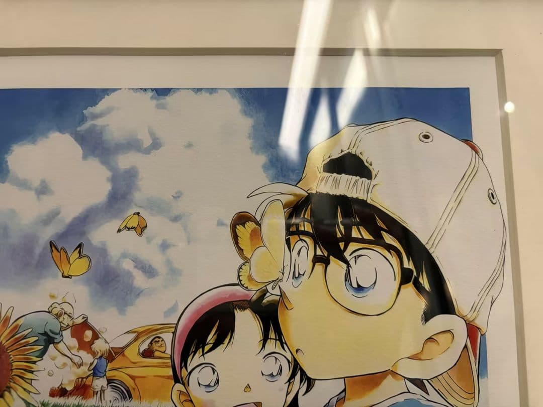 青山剛昌 直筆サイン 名探偵コナン プリマグラフィ ED 50