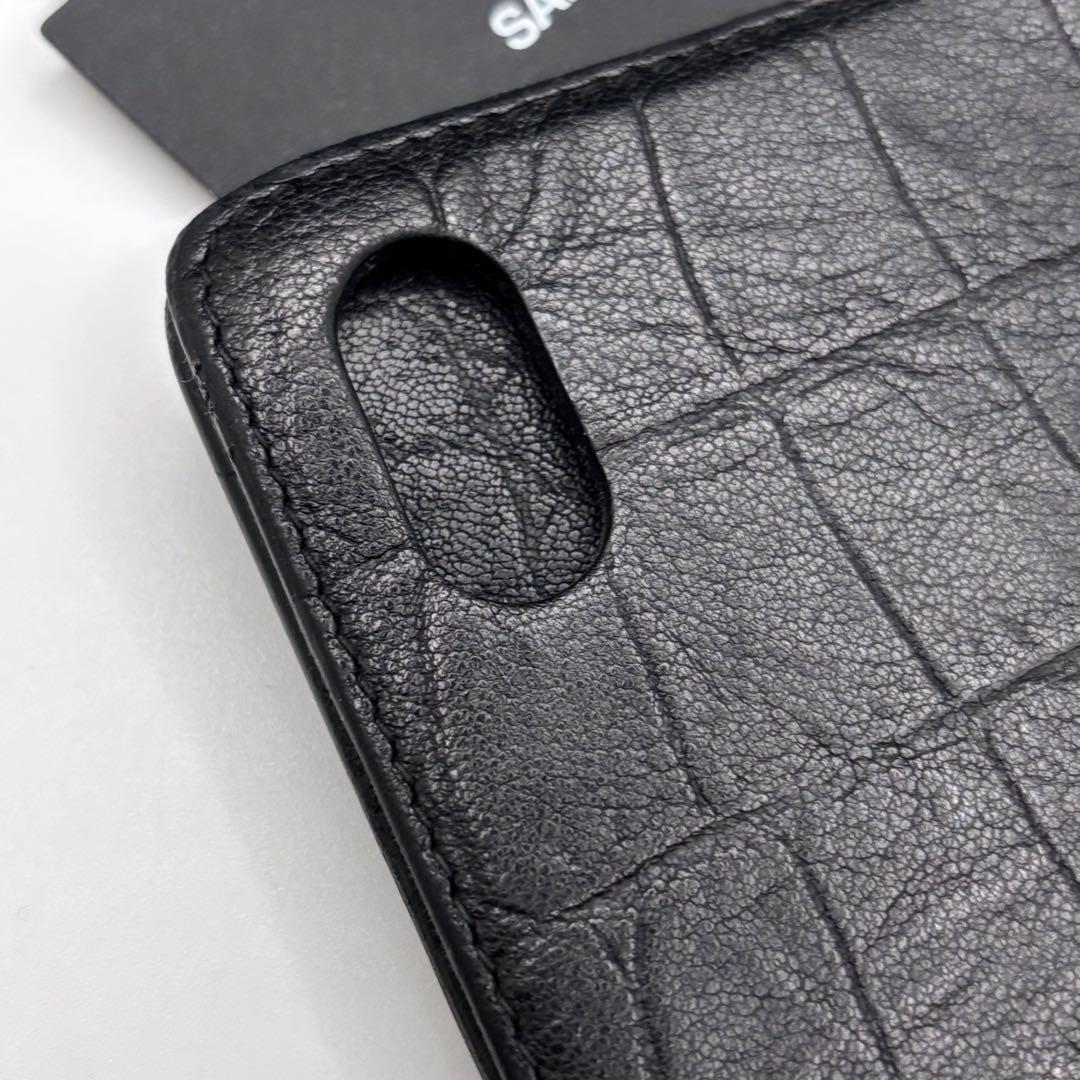 YVES SAINTLAURENT☆iPhone XS MAXスマホカバー手帳型