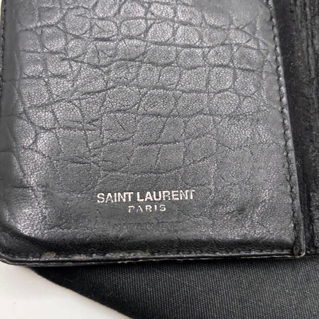 YVES SAINTLAURENT☆iPhone XS MAXスマホカバー手帳型