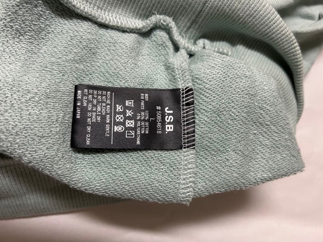 J.S.B. フード付きスウェット （color）Olive