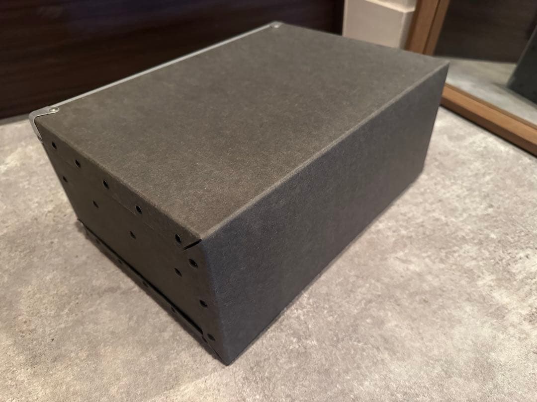 【廃盤品】無印良品 硬質パルプボックス　引き出しタイプ 2セット