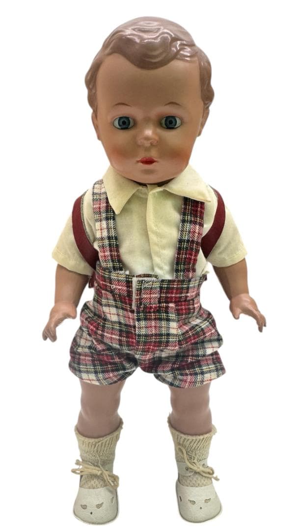 ★カーマ 西洋人形 ドイツ　シルトレート社 セルロイド製 手足可動　高さ34cm