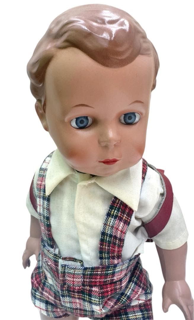 ★カーマ 西洋人形 ドイツ　シルトレート社 セルロイド製 手足可動　高さ34cm