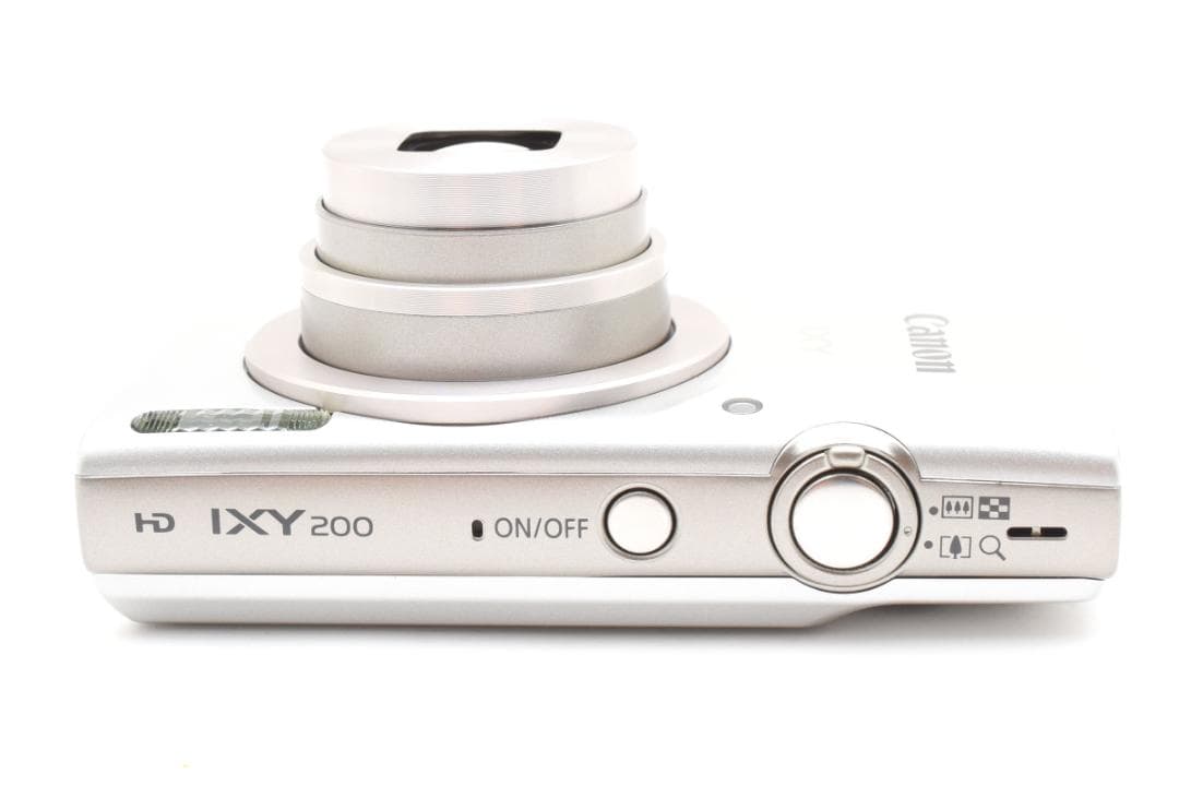超美品 Canon IXY 200 コンパクトデジタルカメラ シルバー キヤノン