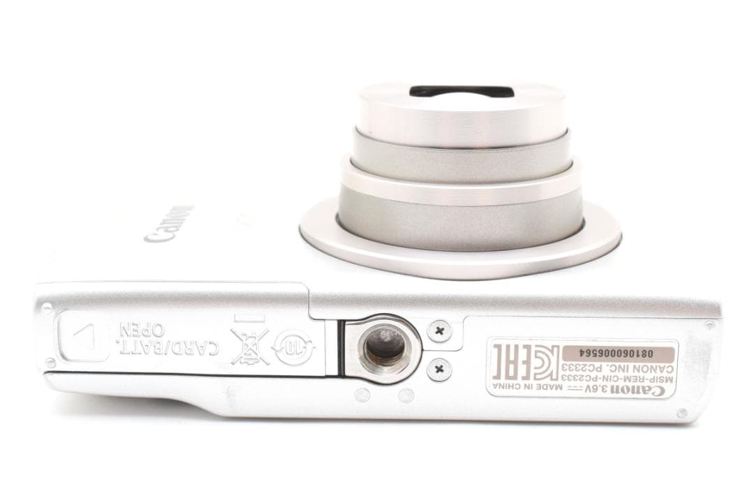 超美品 Canon IXY 200 コンパクトデジタルカメラ シルバー キヤノン