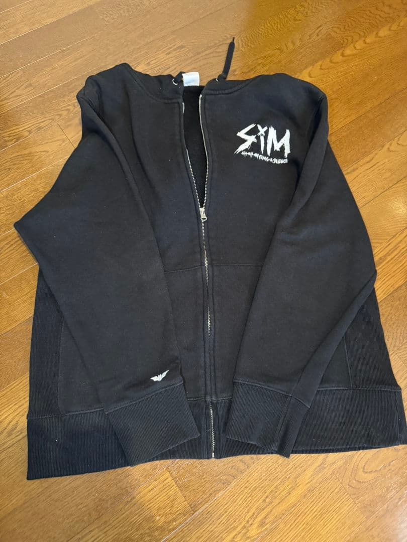 SiM 刺繍入りパーカー XXL