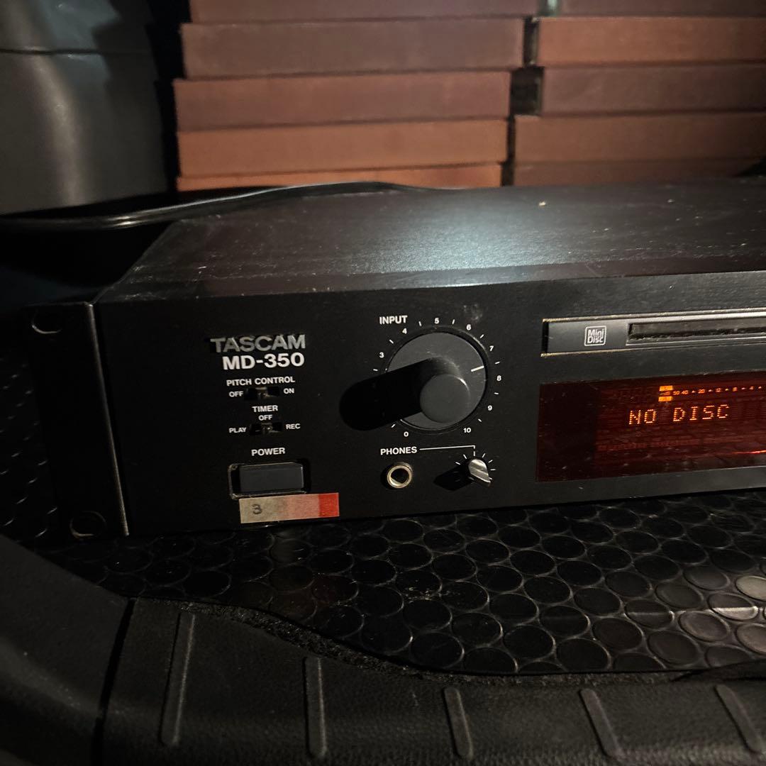 TASCAM MD-350 MDデッキ