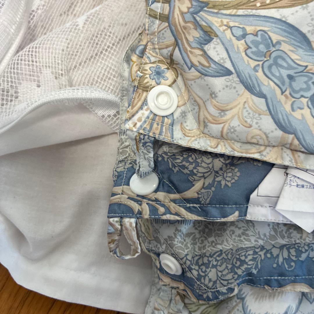 ❷フランスベッド羽毛掛けダブル布団０.４キロ