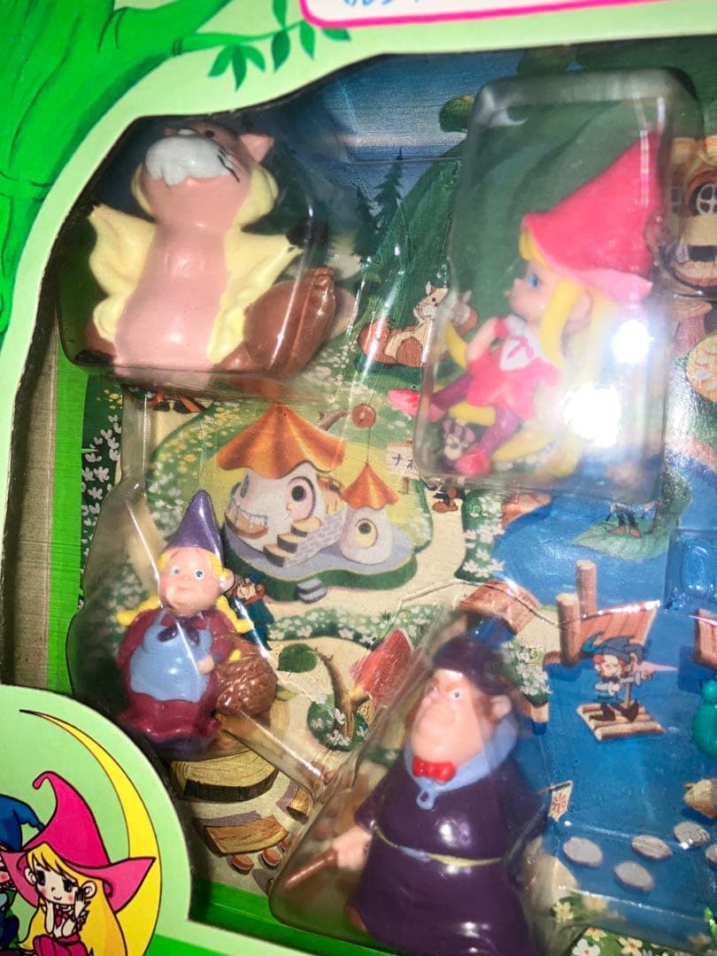 トミー　森の陽気な小人たち ベルフィー リルビット 人形　当時物　ソフビ