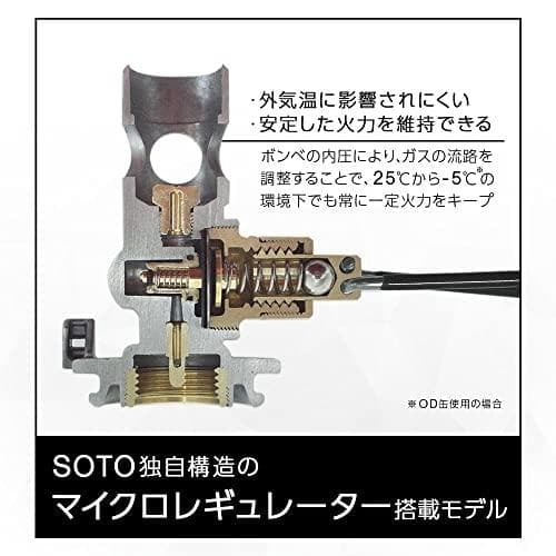 ソト(SOTO) マイクロレギュレーターストーブ ウインドマスター シングルMR