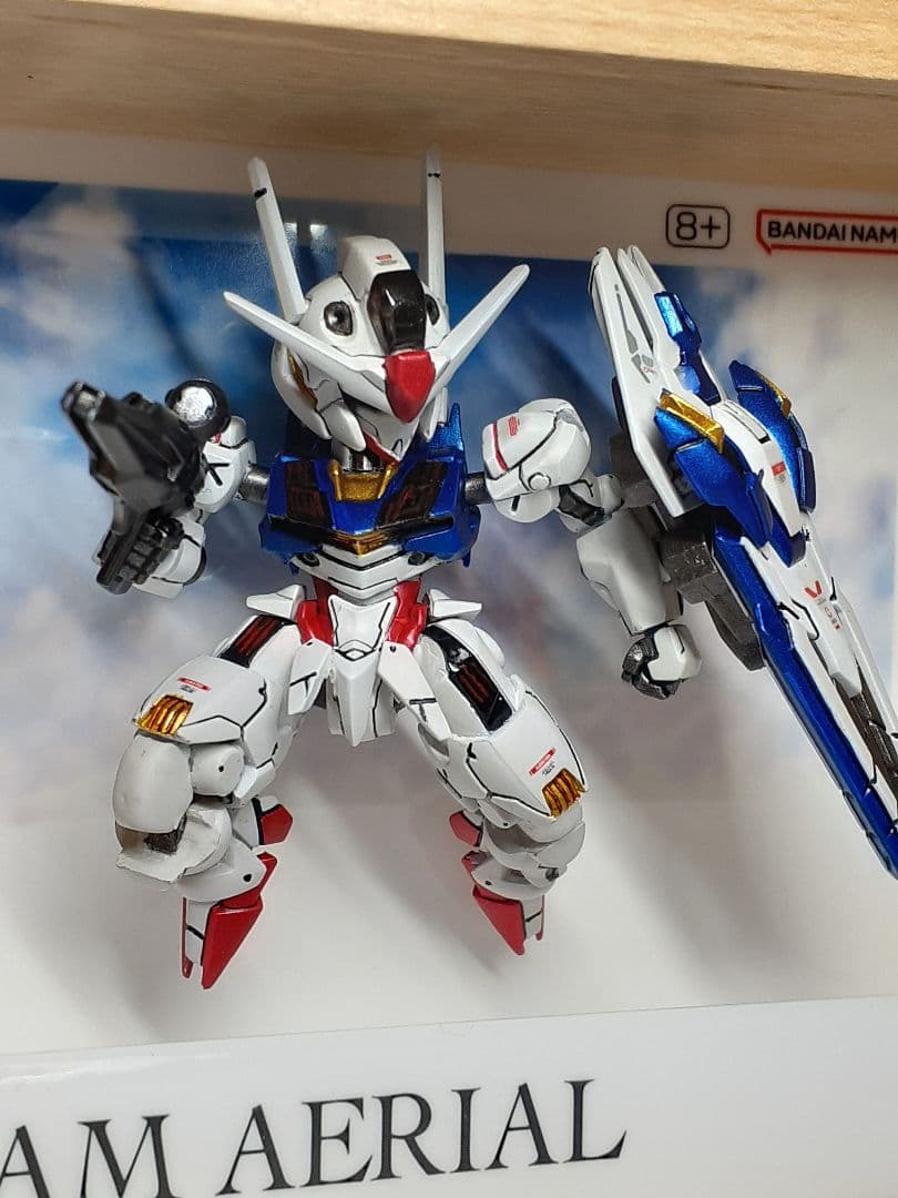 ガンダムコンバージ#23ガンダムエアリアル　ボックスアート風