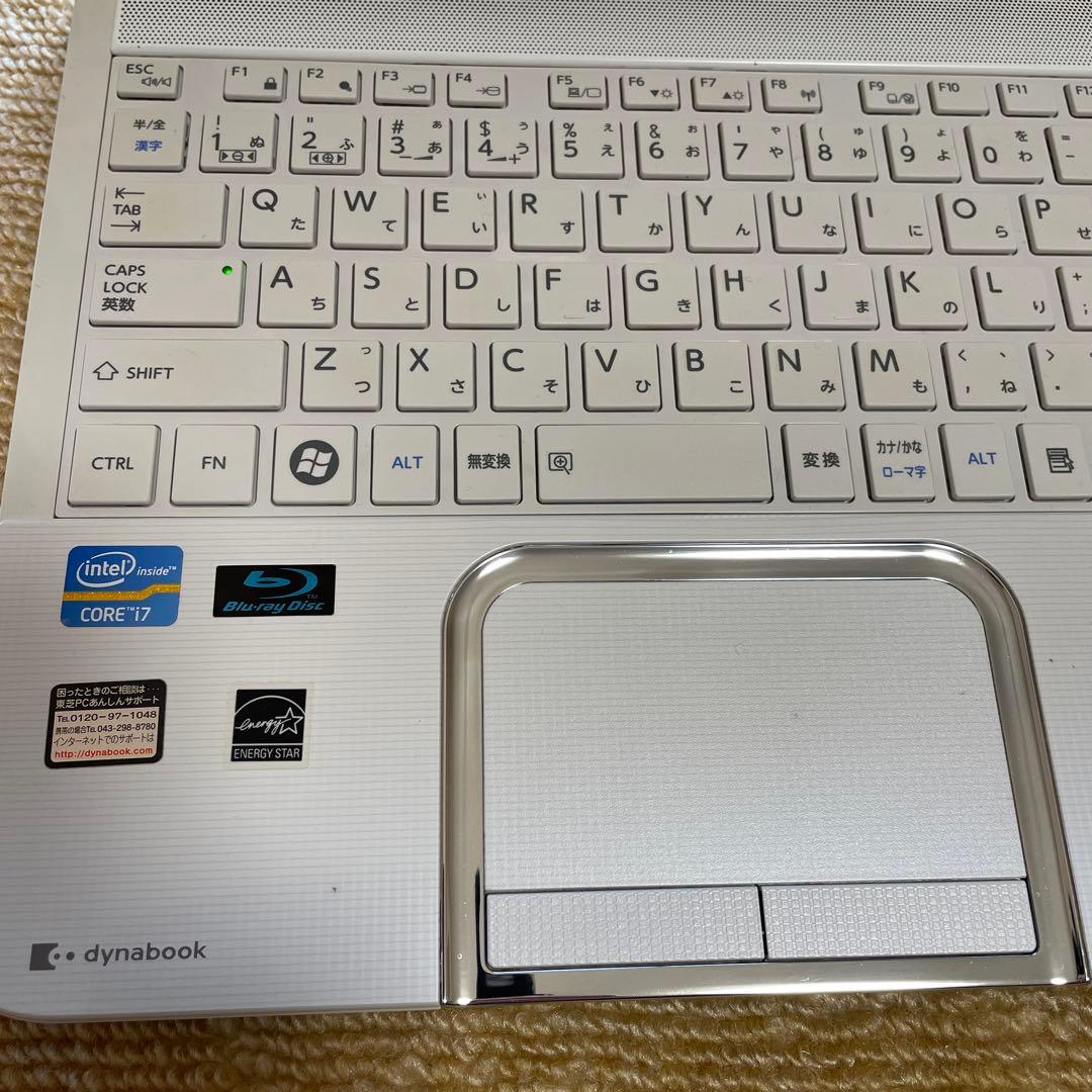 Core i7！Windows10pro BD搭載ノートパソコン　東芝T552