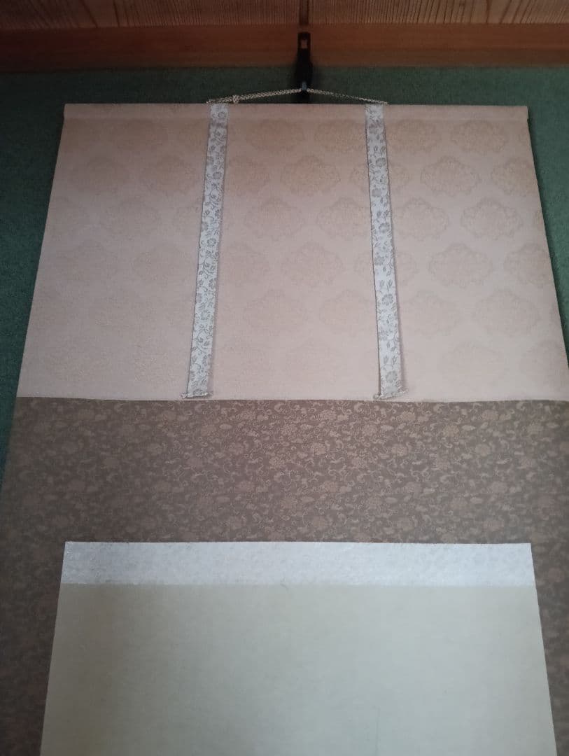 四季の花　東雲画　掛軸