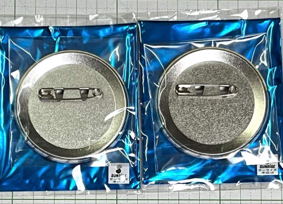 銀魂　ダッシュストア 2019 坂田銀時　缶バッジ 2点