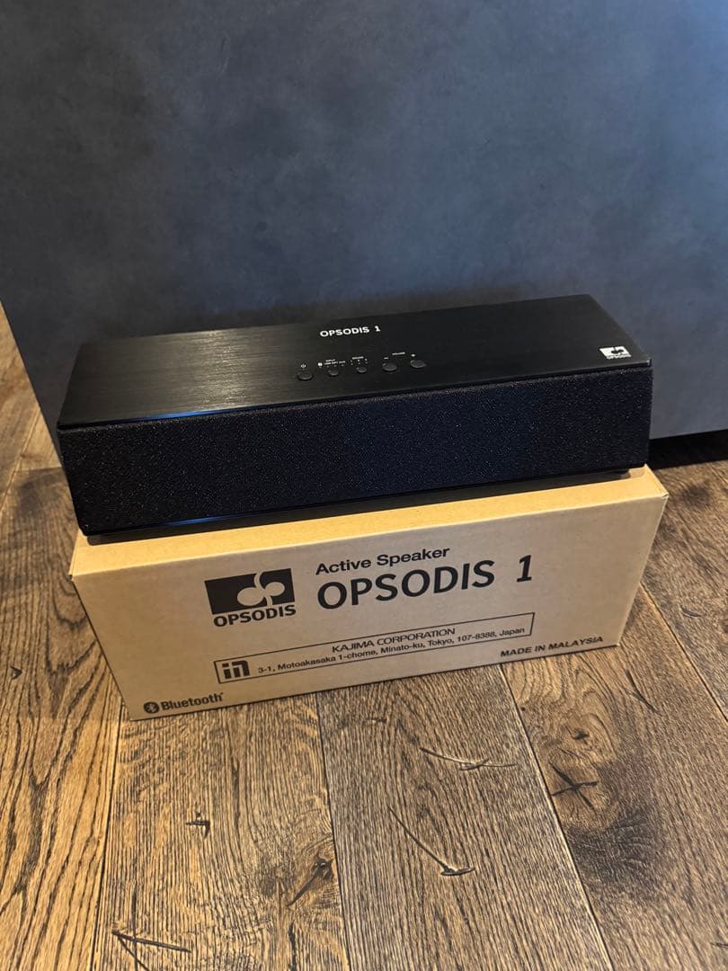 【新品未使用】鹿島建設　OPSODIS 1 アクティブスピーカー