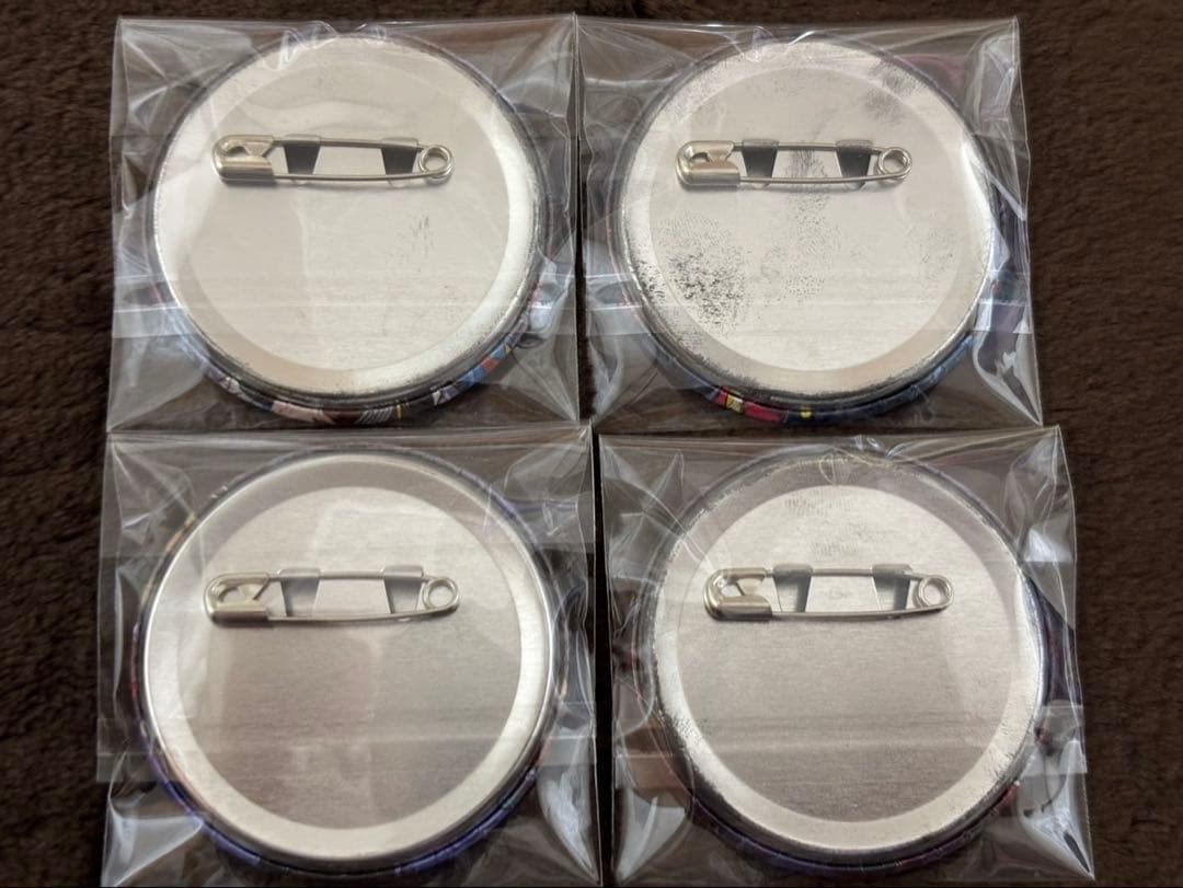 アイドルプリキュア　夏フェス　缶バッジ　キリヤ　ルンタロー　黒須　リオ