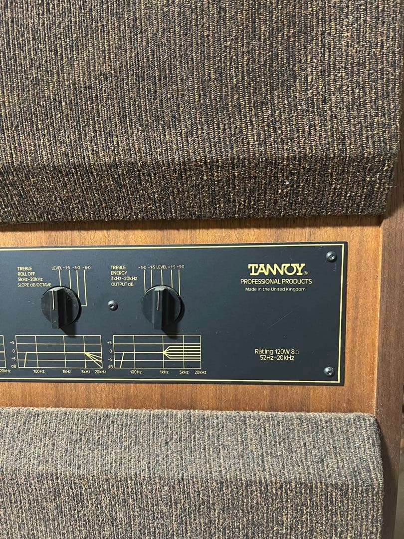 TANNOY SRM15X ペア販売② 動作確認済 エッジ良好 たのメル便