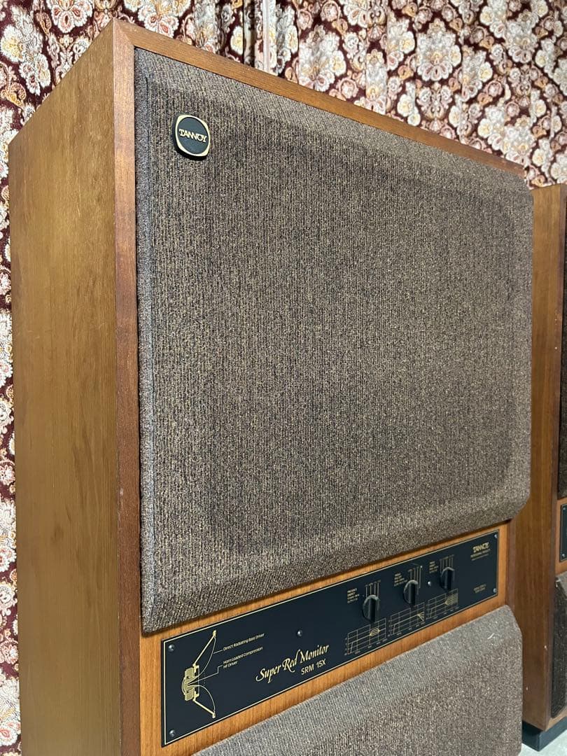 TANNOY SRM15X ペア販売② 動作確認済 エッジ良好 たのメル便