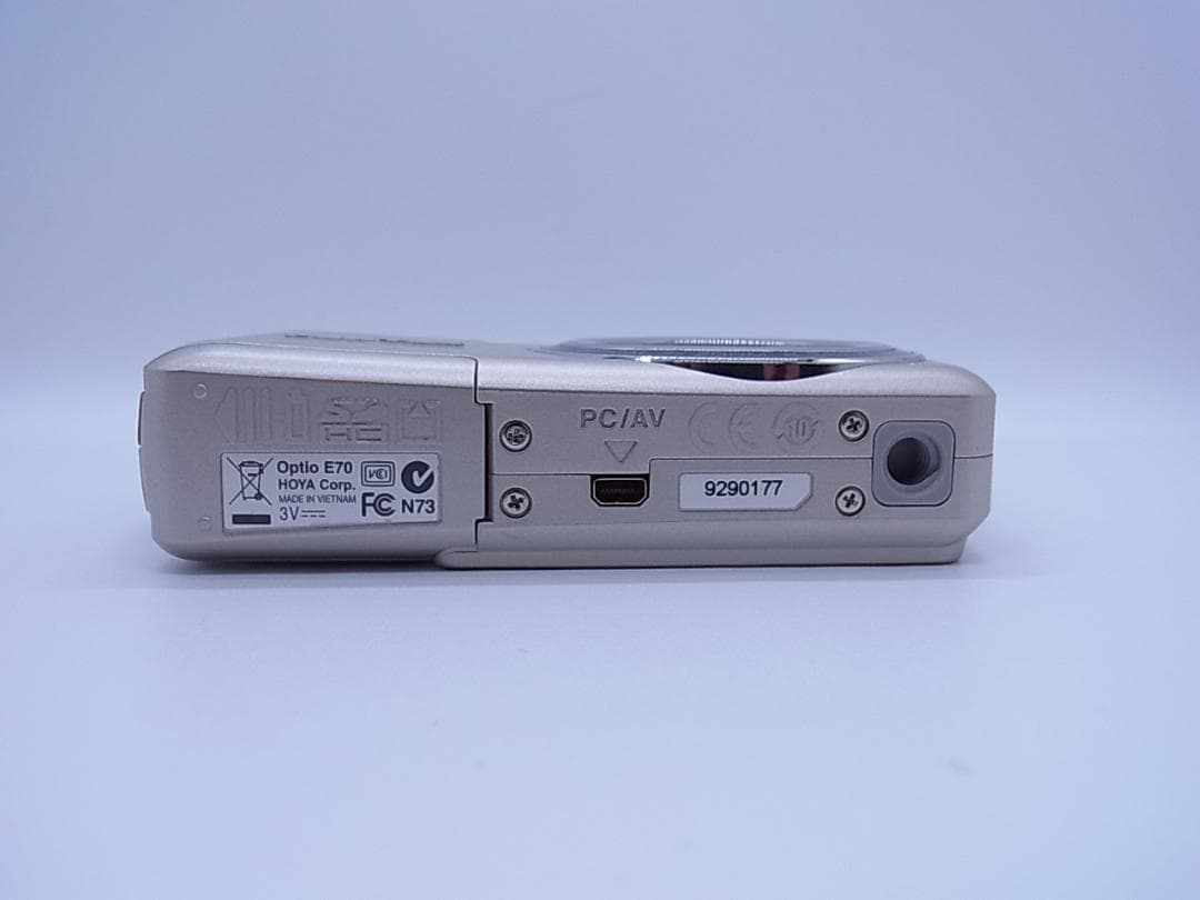 【美品】PENTAX Optio E70　動作確認済み　単三電池式